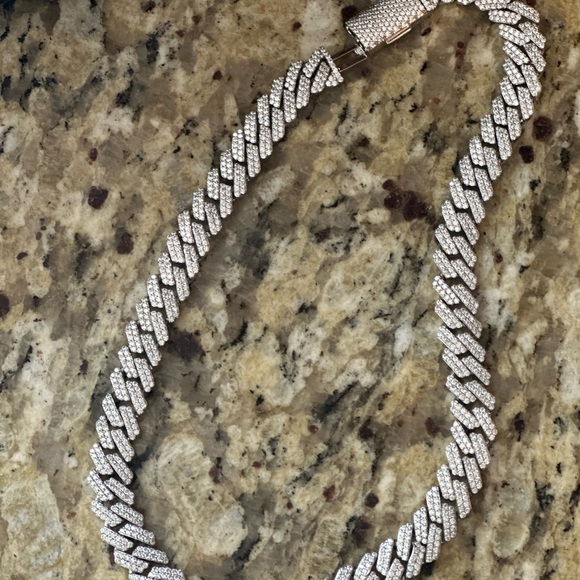 Diamond Necklace 5 ct  22" And 20”Buy Now Discounts Available - Picture 4 of 6